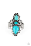 Paparazzi In A Badlands Mood - Ring Blue Box 18