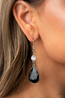 Paparazzi Smile for the Camera - Earrings Black Box 49