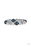 Paparazzi Upper Manhattan - Bracelet Blue Box 97