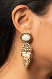 Paparazzi Earthy Extravagance - Earrings Gold Box 125
