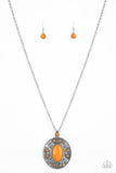 Paparazzi Sunset Sensation - Necklace Orange Box 57