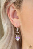 Paparazzi Twinkling Trinkets - Earrings Purple Box 37