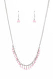 Paparazzi DEW a Double Take - Necklace Pink Box 110