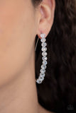 Paparazzi GLOW Hanging Fruit - Earrings White Box 100