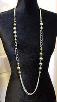 Paparazzi Uptown Talker - Necklace Green Box 37
