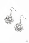 Paparazzi Fiercely Famous - Earrings White Box 34