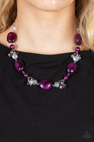 Paparazzi The Top TENACIOUS - Necklace Purple Box 143