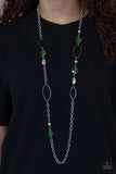 Paparazzi SHEER As Fate - Necklace Green Box 44