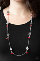 Paparazzi Color Boost - Necklace Red Box 44