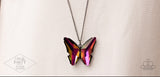 Paparazzi The Social Butterfly Effect - Necklace Multi OIL SPILL Box