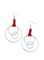 Paparazzi Fearless Fusion - Earrings Red Box 86