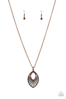 Paparazzi Court Couture - Necklace Copper Box 116