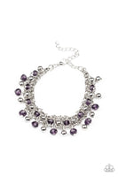 Paparazzi Just For The Fund Of It! - Bracelet Purple Box 82