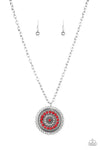 Paparazzi Lost SOL - Necklace Red Box 96