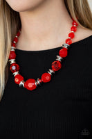 Paparazzi Dine and Dash - Necklace Red Box 116