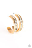 Paparazzi 5th Avenue Fashionista - Earrings Gold Box 50