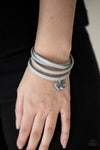 Paparazzi Wonderfully Worded - Bracelet Silver Box 125