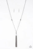 Paparazzi Tassel Takeover - Necklace White Box 106