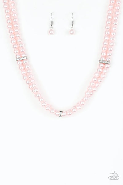 Paparazzi Put On Your Party Dress - Necklace Pink Box 24