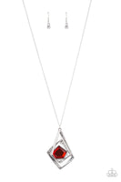 Paparazzi A Modern Citizen - Necklace Red Box 42