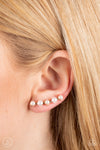 Paparazzi Drop-Top Attitude - Earrings Gold Box 142