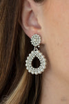 Paparazzi Discerning Droplets - Clip-on  Earrings White Box 49