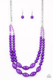 Paparazzi Sundae Shoppe - Necklace Purple Box 28