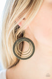 Paparazzi Totally Textured - Earrings Brass Box 2