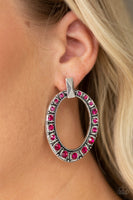 Paparazzi All For Glow - Earrings Pink Box 48