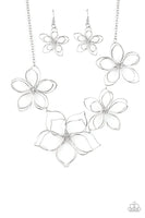 Paparazzi Flower Garden Fashionista - Necklace Silver Box 4