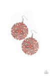 Paparazzi Ocean Paradise - Earrings Orange Box 16