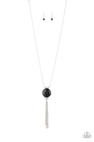 Paparazzi Happy As Can BEAM - Necklace Black Box 5