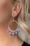 Paparazzi Chroma Chimes - Earrings Purple Box 57