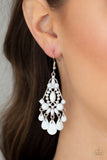 Paparazzi STAYCATION Home - Earrings White Box 110