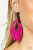 Paparazzi Tahiti Tankini - Earrings Pink Box 136