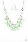 Paparazzi Seaside Soiree - Necklace Green Box 53