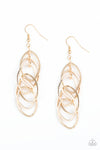 Paparazzi Tangle Tango - Earrings Gold Box 43