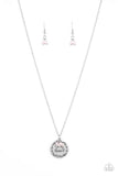 Paparazzi Simple Blessings - Necklace Pink Iridescent Box 122