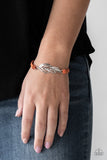 Paparazzi Faster Than FLIGHT - Bracelet Orange Box 53