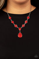 Paparazzi Party Paradise - Necklace Red Box 117