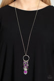 Paparazzi Totally Trolling - Necklace Purple Box 78