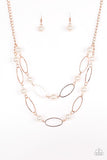 Paparazzi Best Of Both POSH-ible Worlds - Necklace Copper Box 29