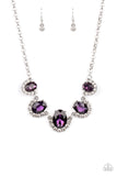 Paparazzi The Queen Demands It - Necklace Purple Box 106