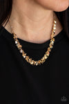 Paparazzi Starry Anthem - Necklace Gold Box 115