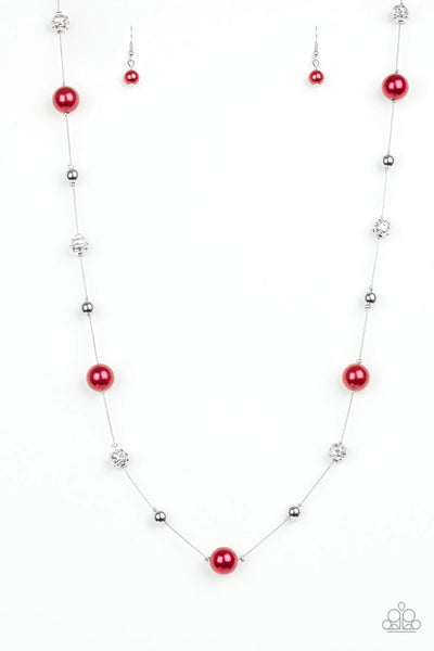 Paparazzi Eloquently Eloquent - Necklace Red Box 104
