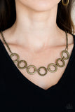 Paparazzi Modern Day Madonna- Necklace Brass Box 143