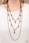 Paparazzi Bravo Bravado - Necklace Copper Box 82