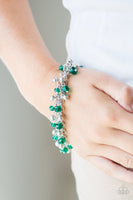 Paparazzi Just For The Fund Of It! - Bracelet Green Box 21