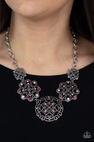 Paparazzi Royalty Romantic - Necklace Pink Box 49