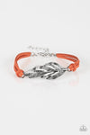 Paparazzi Faster Than FLIGHT - Bracelet Orange Box 53